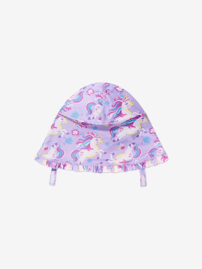 商品Soli Swim|Soli Swim Baby Girls Unicorn Sun Protective Hat (UPF50+) in Purple,价格¥99,第2张图片详细描述