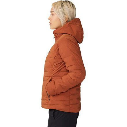 商品Mountain Hardwear|Stretchdown Hooded Jacket - Women's,价格¥1116,第3张图片详细描述