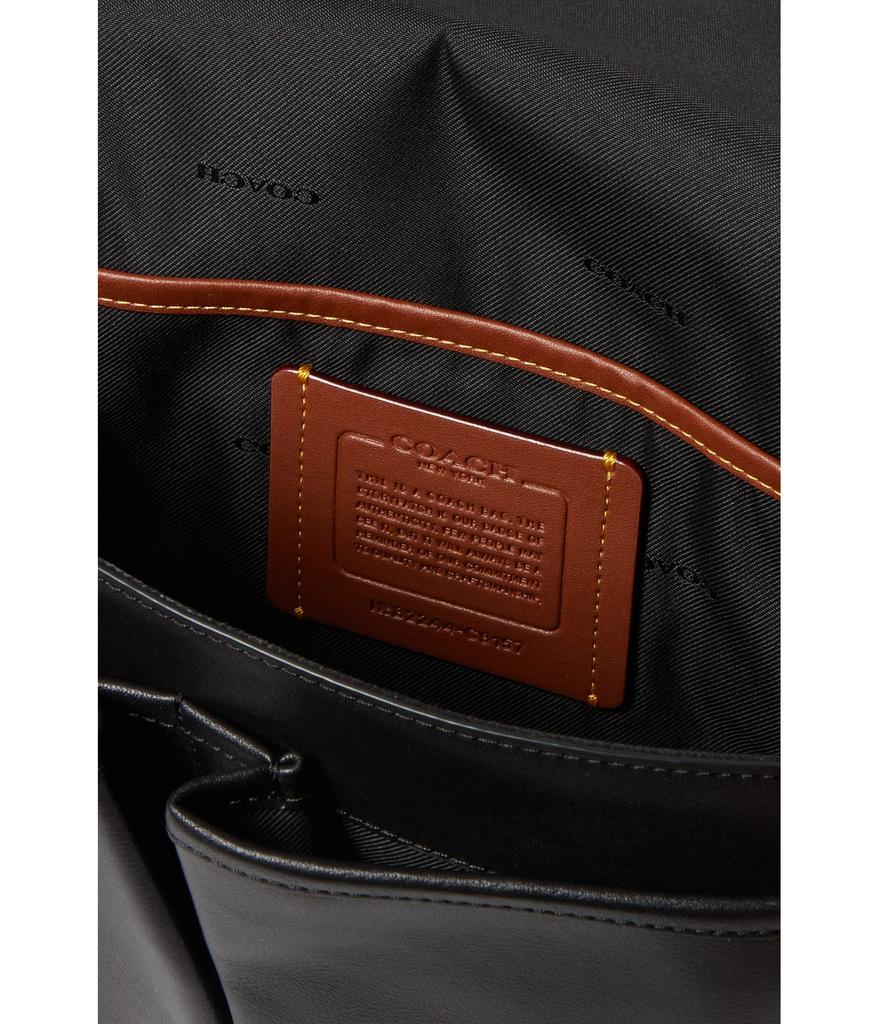 League Messenger Bag in Smooth Leather商品第3张图片规格展示
