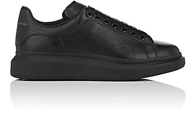 商品Alexander McQueen|Men's Oversized-Sole Leather Sneakers,价格¥3610,第1张图片