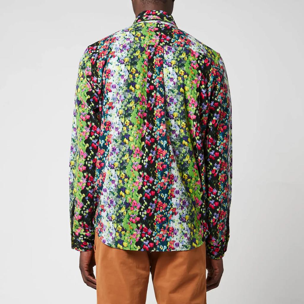 KENZO Men's Printed Casual Shirt商品第2张图片规格展示