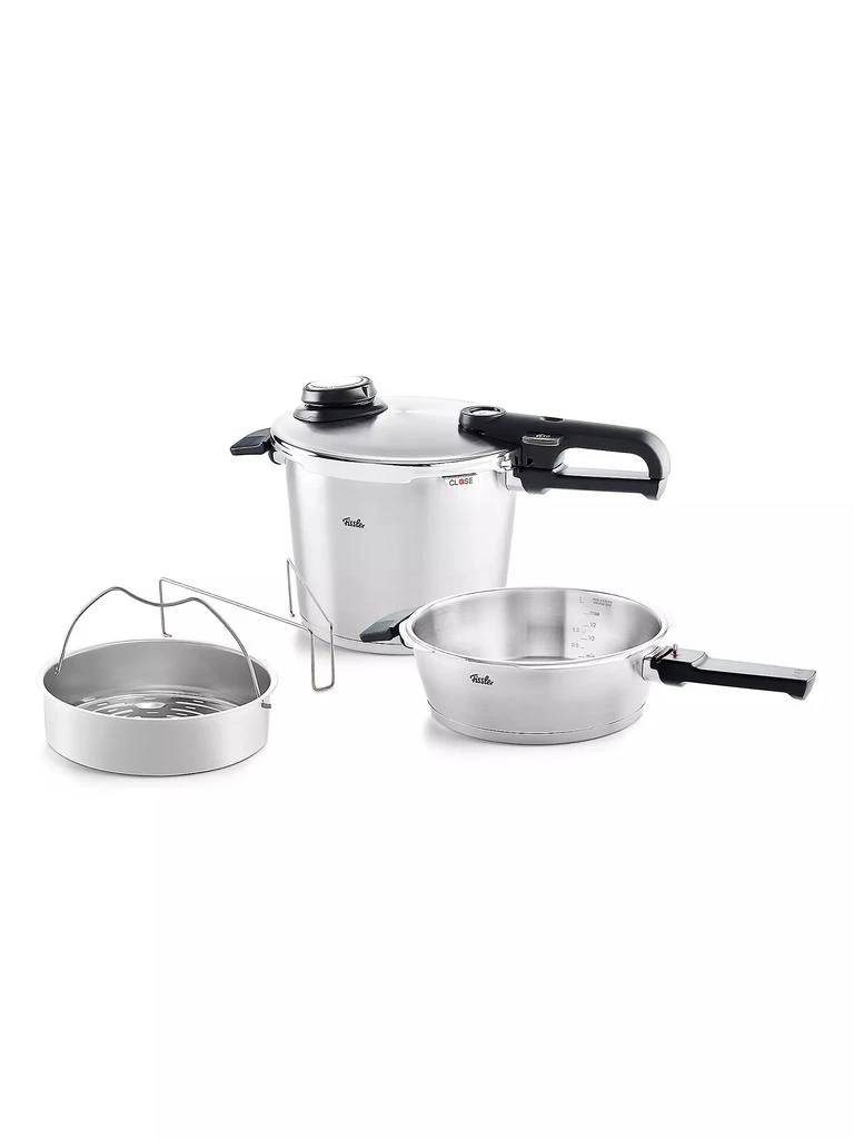 商品Fissler|Vitaquick Vitavit® Premium Pressure Cooker & Pressure Skillet Set,价格¥3447,第1张图片