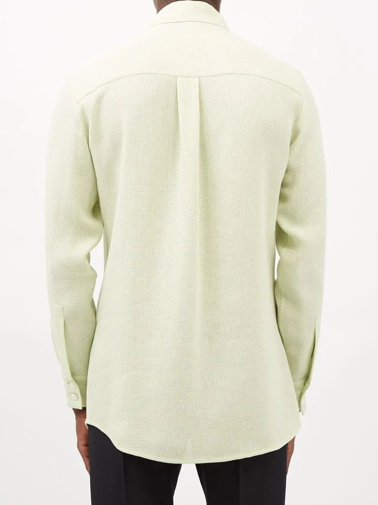 商品Namacheko|Han linen-basketweave shirt,价格¥2077,第5张图片详细描述