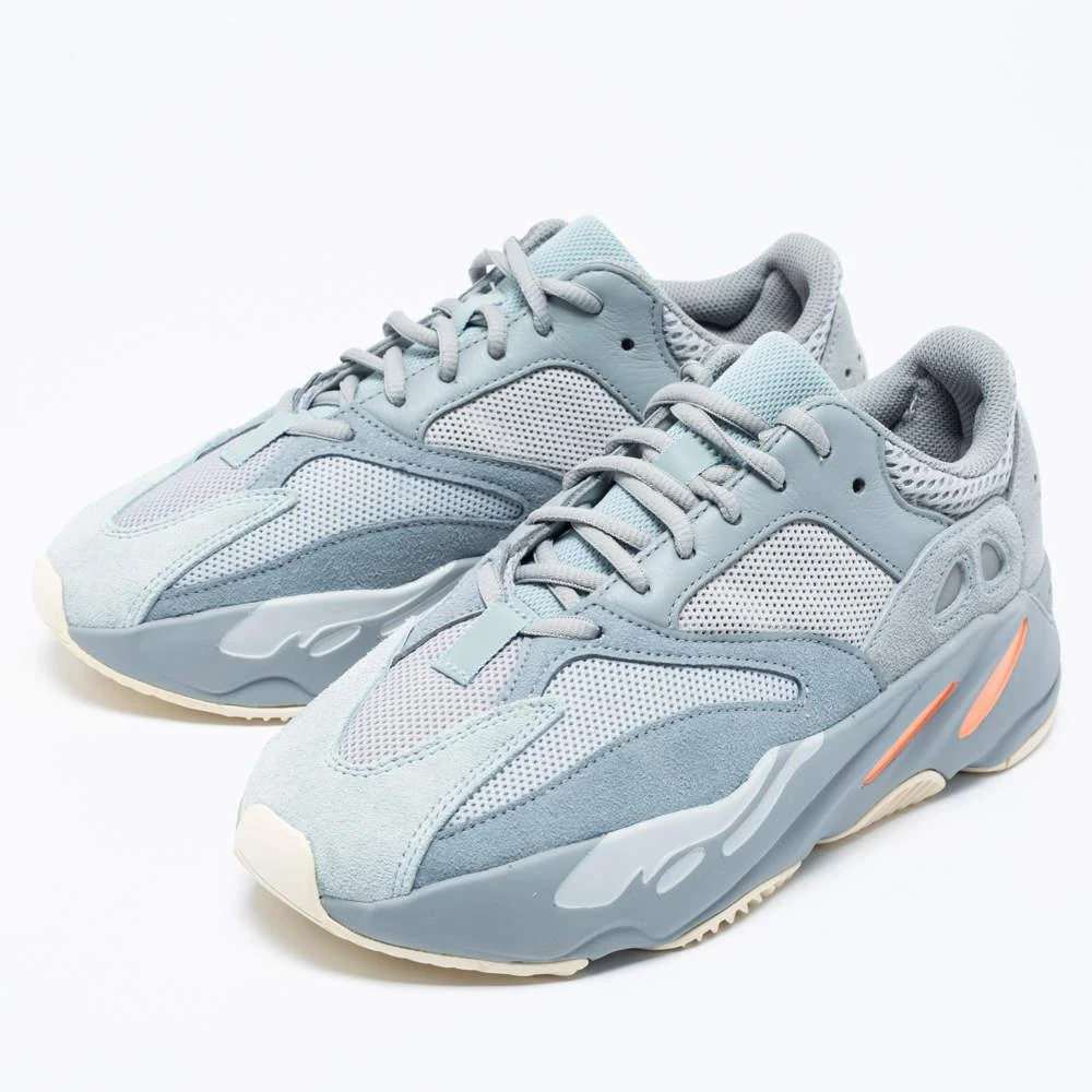商品YEEZY|Yeezy x Adidas Two-Tone Suede and Mesh Boost 700 Inertia Sneakers Size 40 2/3,价格¥3318,第2张图片详细描述