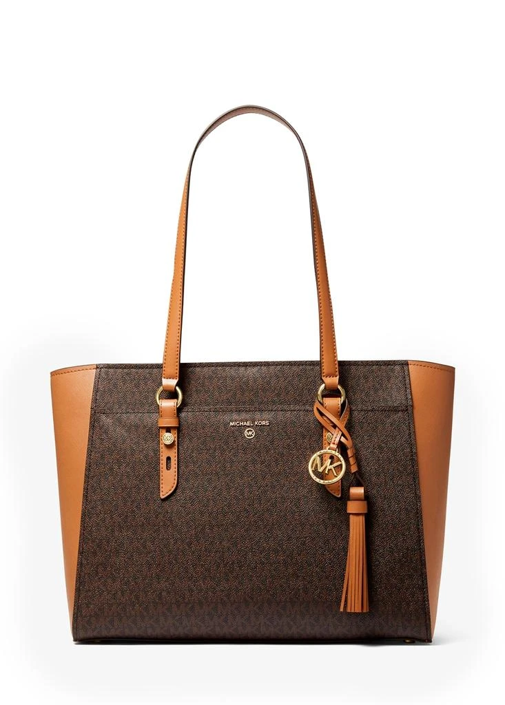 商品Michael Kors|Sullivan large logo and leather tote bag,价格¥3570,第1张图片