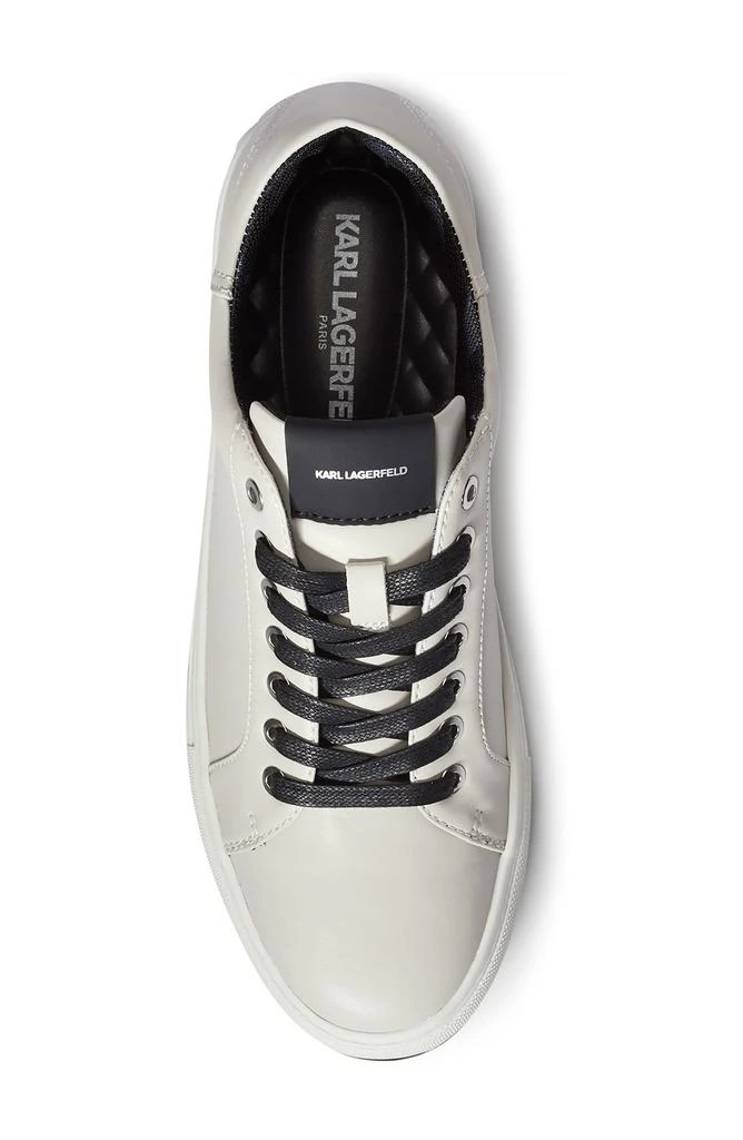 商品Karl Lagerfeld Paris|Leather Low Top Sneaker,价格¥573,第4张图片详细描述