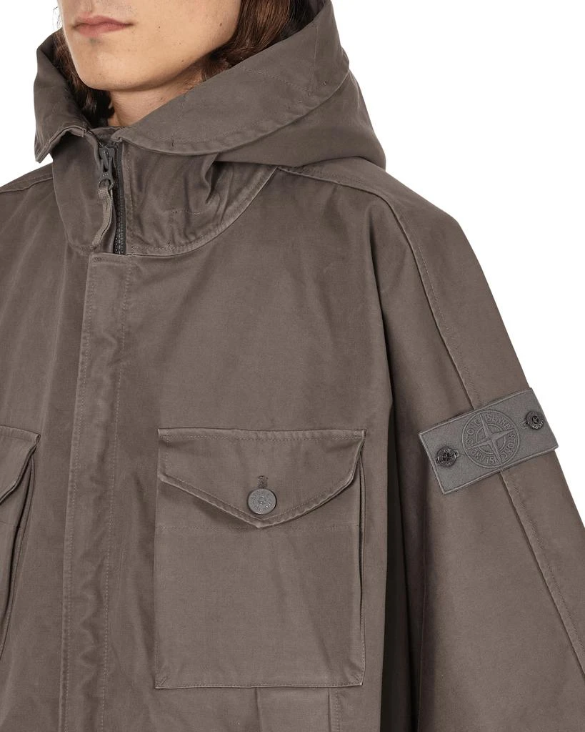 Raso Gommato Double Ghost Piece Poncho Grey 商品