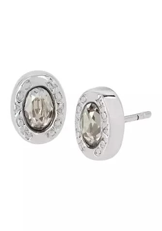 商品Coach|Signature Logo Swarovski® Crystal Stud Earrings,价格¥410,第1张图片