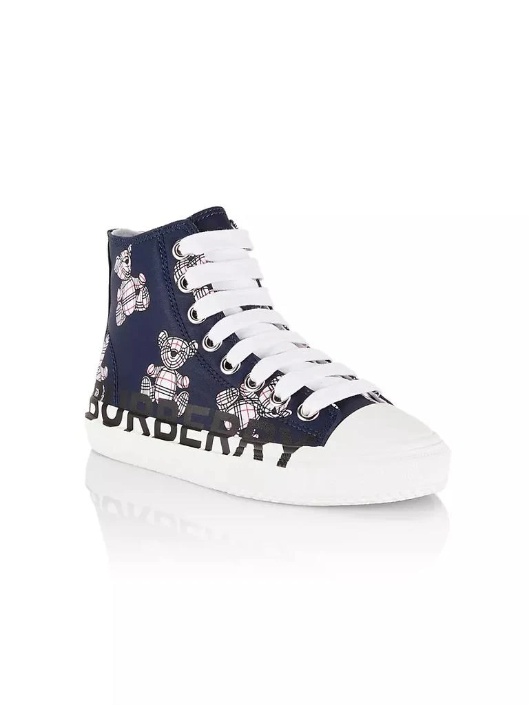 商品Burberry|Kid's Thomas Bear High-Top Sneakers,价格¥2485,第1张图片