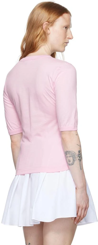 商品Ganni|SSENSE Exclusive Pink T-Shirt,价格¥201,第3张图片详细描述