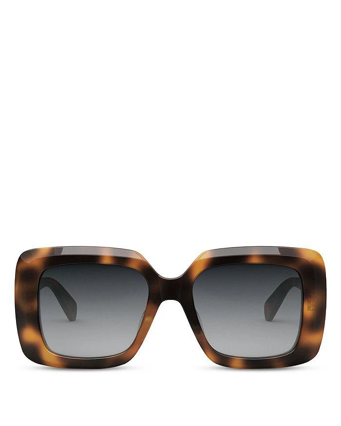 商品Celine|Bold 3 Dots Square Sunglasses, 54mm,价格¥3649,第2张图片详细描述