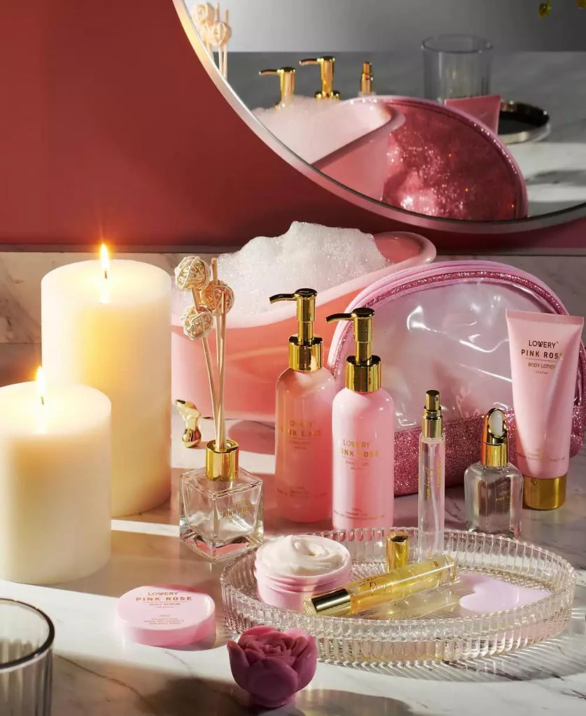 商品Lovery|19-Pc. Pink Rose Relaxing Luxury Spa Gift Set,价格¥376,第5张图片详细描述