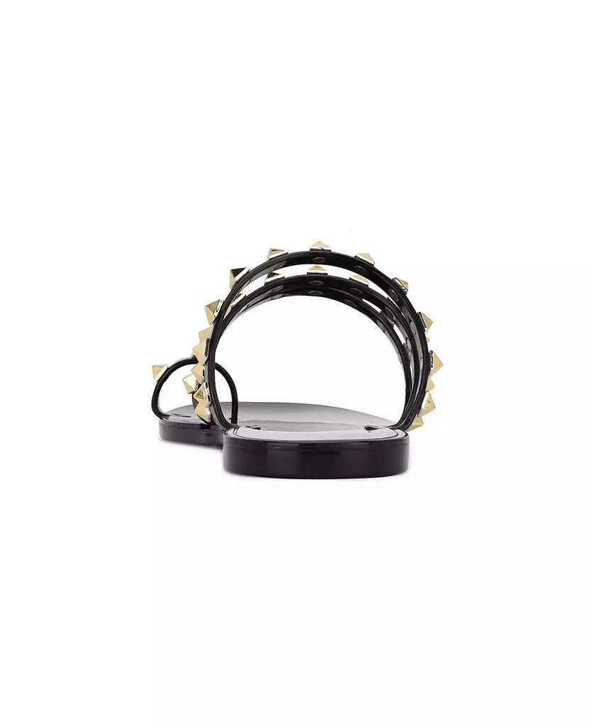 商品Nine West|Women's Cartee Jelly Studded Strappy Sandals,价格¥219,第3张图片详细描述