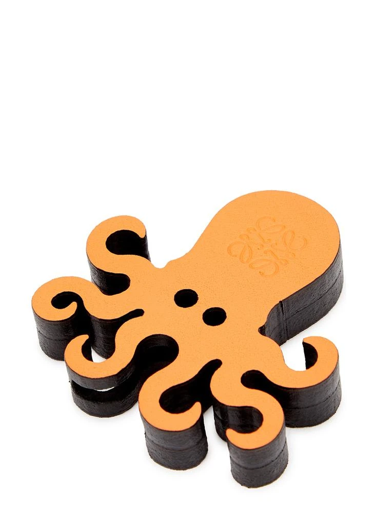 商品Loewe|X Paula's Ibiza octopus orange leather dice charm,价格¥589,第3张图片详细描述