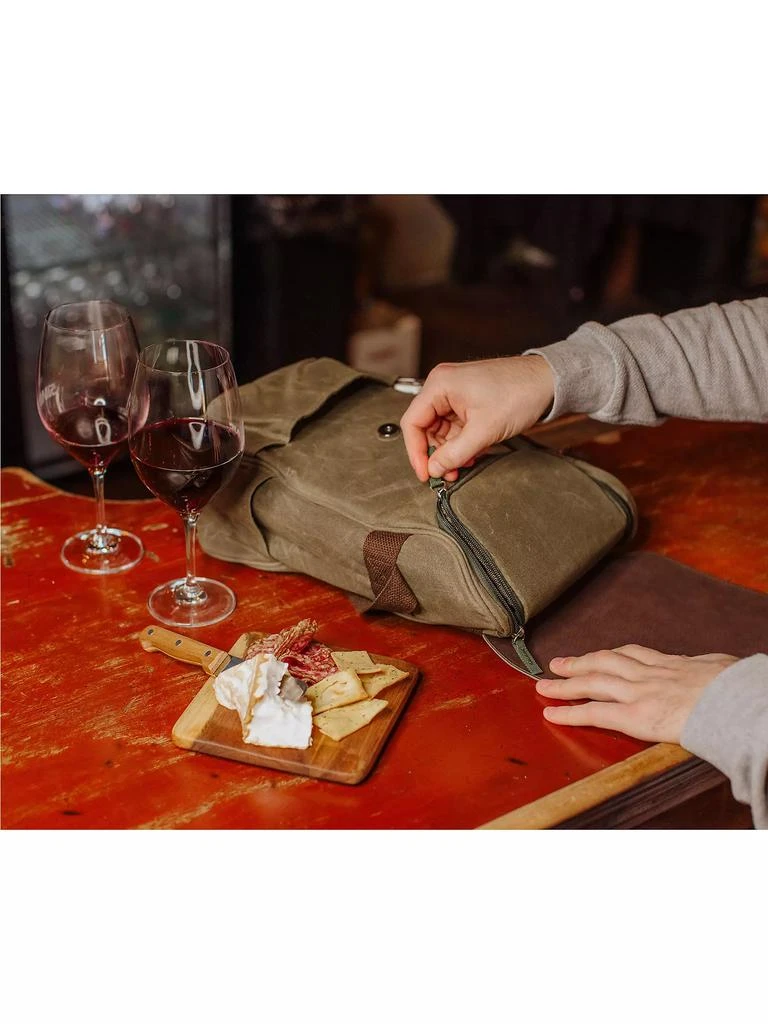 2 Bottle 4-Piece Insulated Wine & Cheese Cooler Set 商品