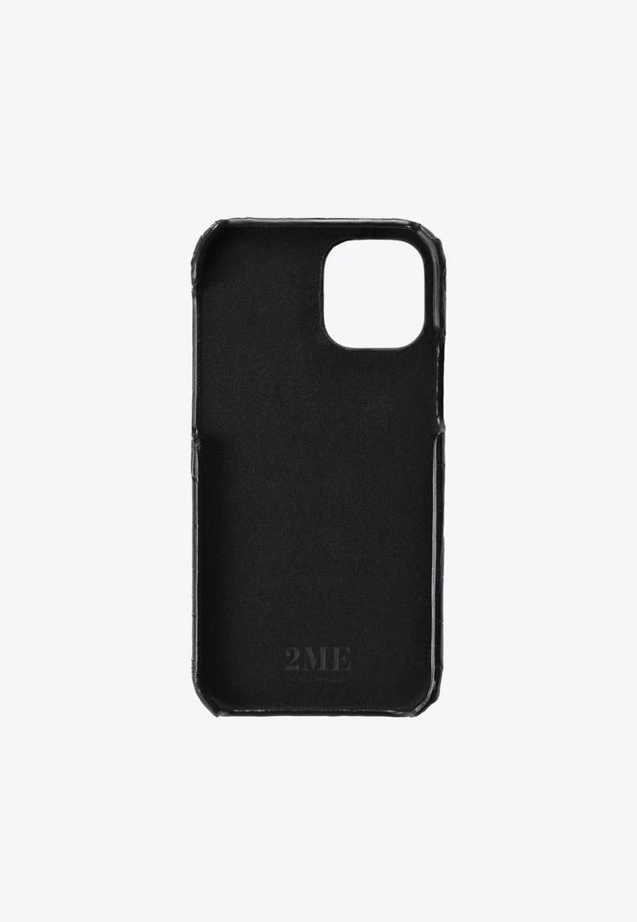 商品2ME Style|iPhone 12 PRO Case in Croc Leather,价格¥1103,第2张图片详细描述