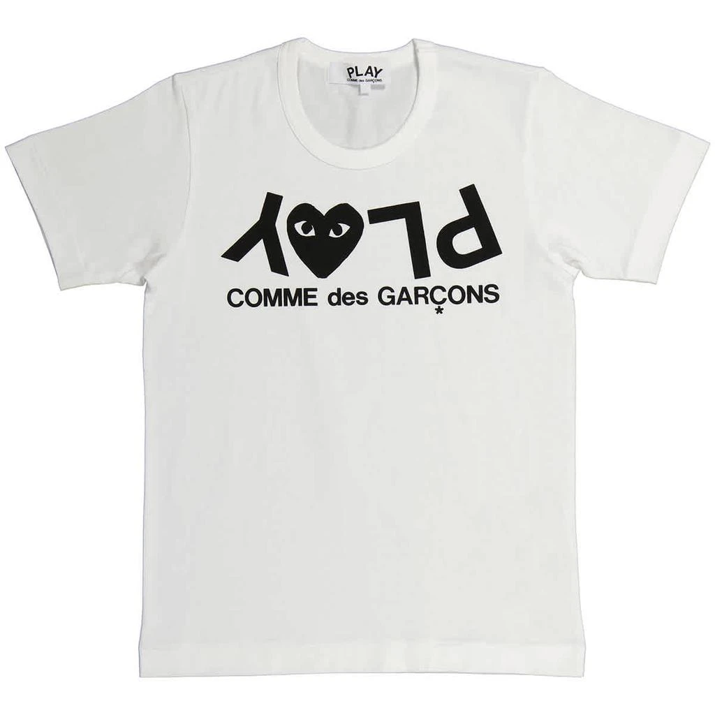 商品Comme des Garcons|Comme Des Garcons Mens Short-sleeve Play Logo T-shirt, Size Small,价格¥447,第1张图片