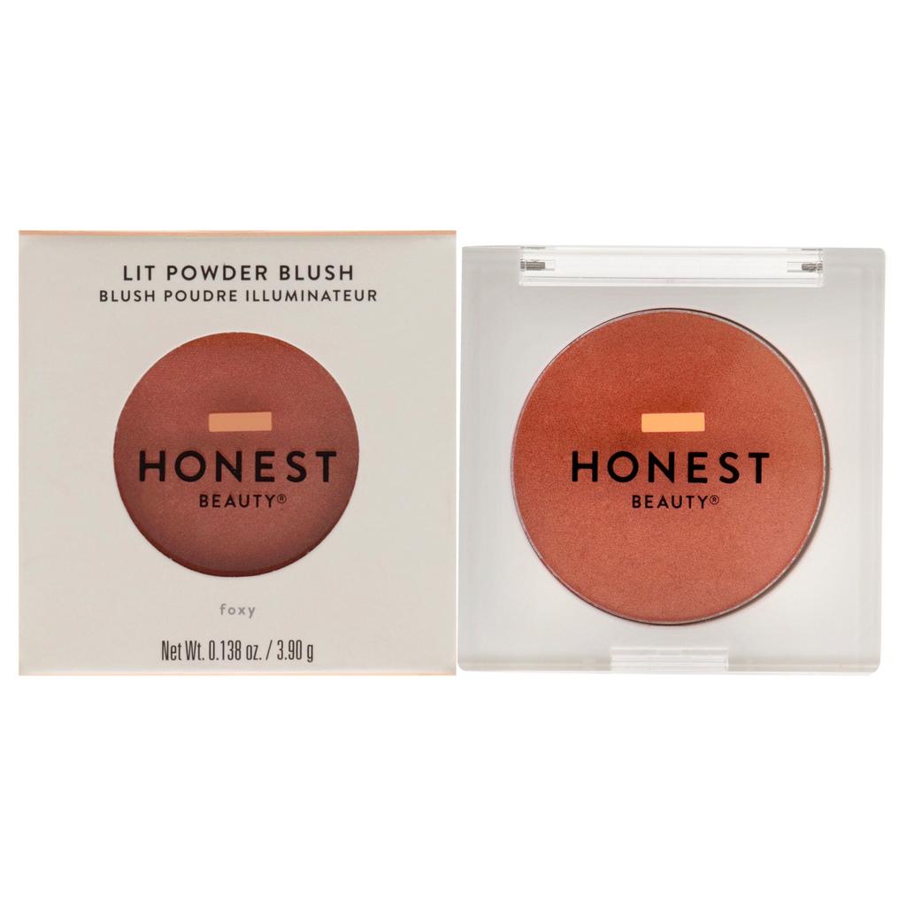 Honest Lit Powder Blush - Foxy For Women 0.138 oz Blush商品第1张图片规格展示