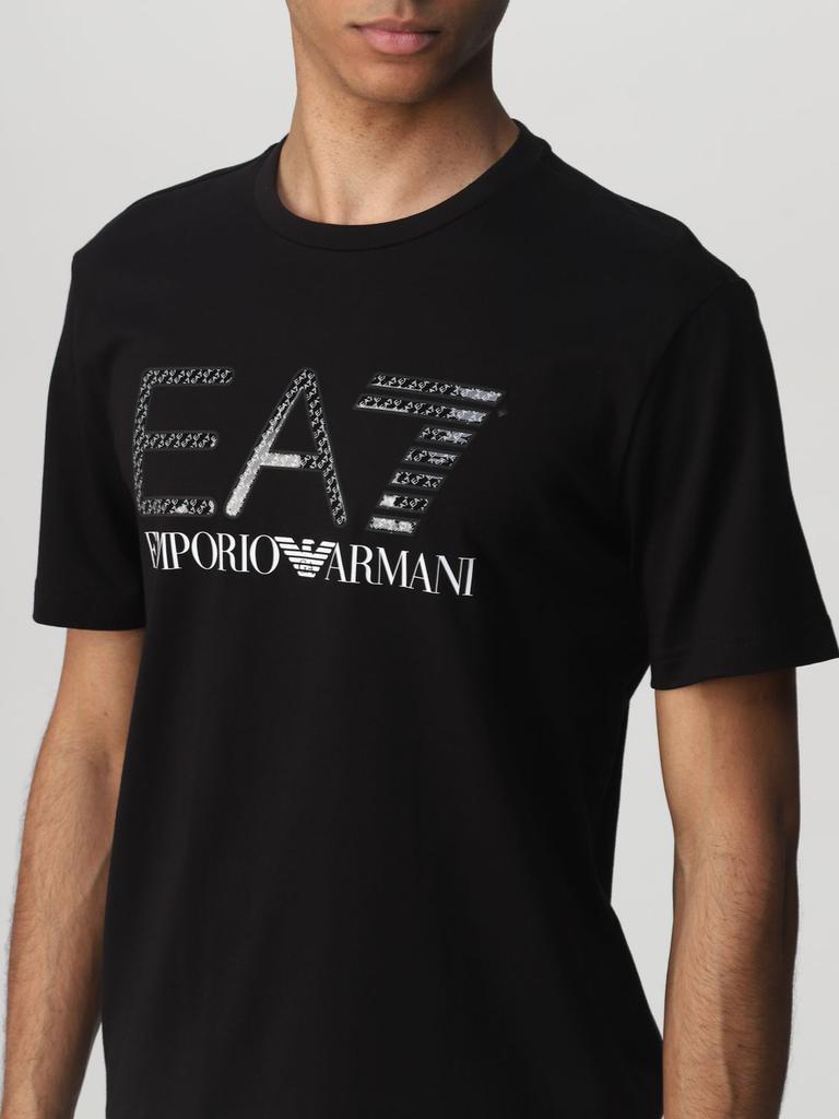 商品EA7|Ea7 cotton T-shirt with logo,价格¥248-¥347,第5张图片详细描述