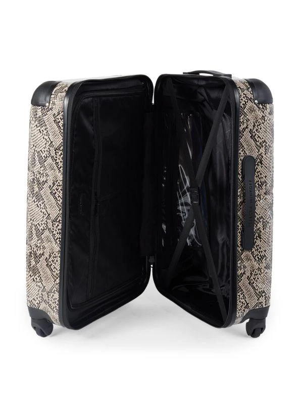 商品Rebecca Minkoff|Pippa 24-Inch Snakeskin-Print Suitcase,价格¥579,第2张图片详细描述