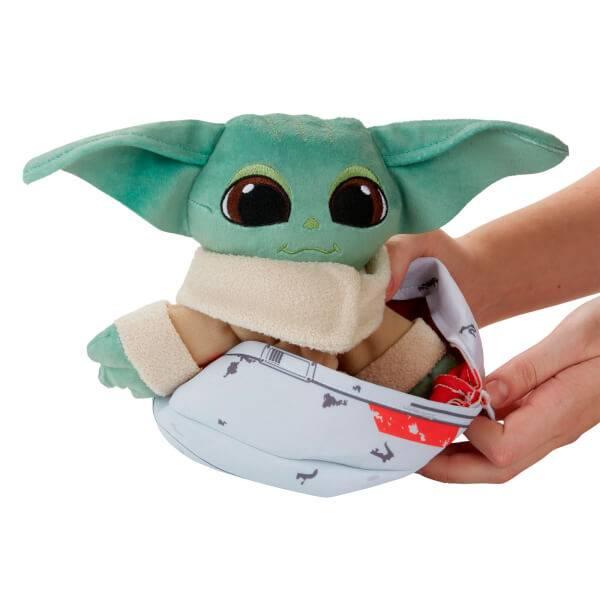 Hasbro Star Wars The Child (Baby Yoda) Hideaway Hover-Pram Plush商品第6张图片规格展示