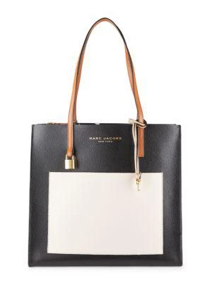 商品Marc Jacobs|Grind Leather Tote,价格¥1578,第1张图片