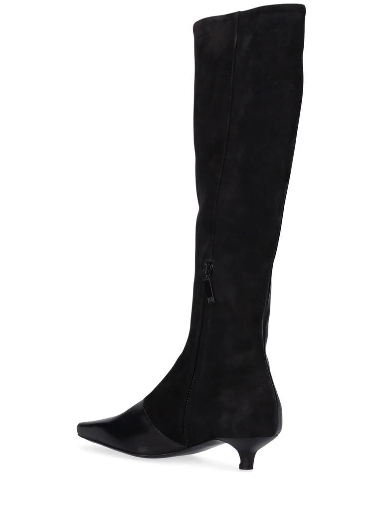 商品Totême|35mm The Slim Leather Tall Boots,价格¥8738,第3张图片详细描述