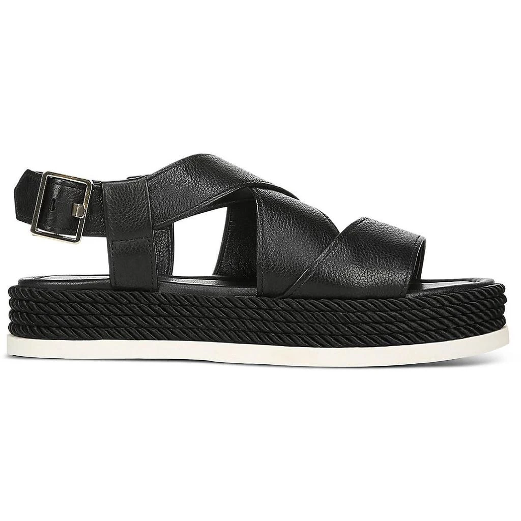 商品Via Spiga|Via Spiga Womens Grayce Leather Slingback Flatform Sandals,价格¥223,第3张图片详细描述