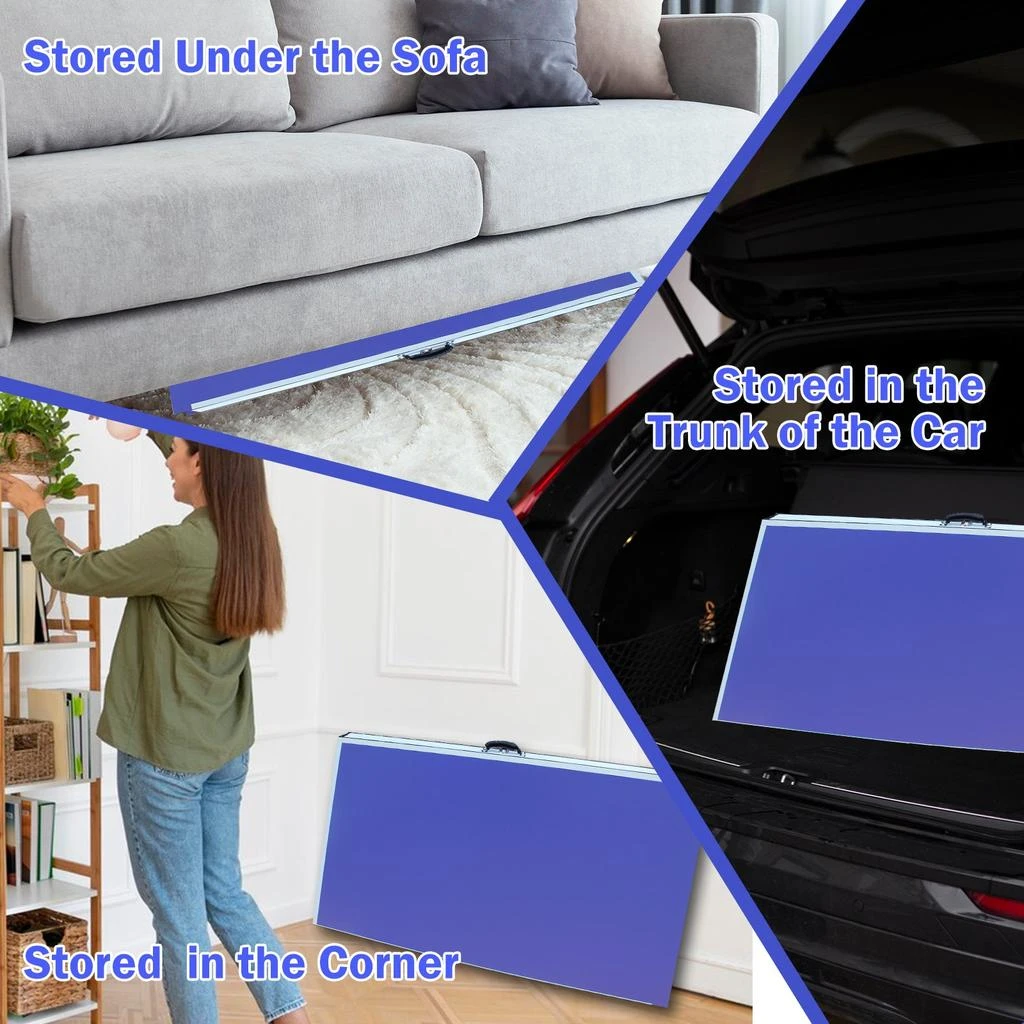 商品Streamdale Furniture|Streamdale Midsize Foldable Table Tennis Table with Paddles and Balls,价格¥4911,第3张图片详细描述