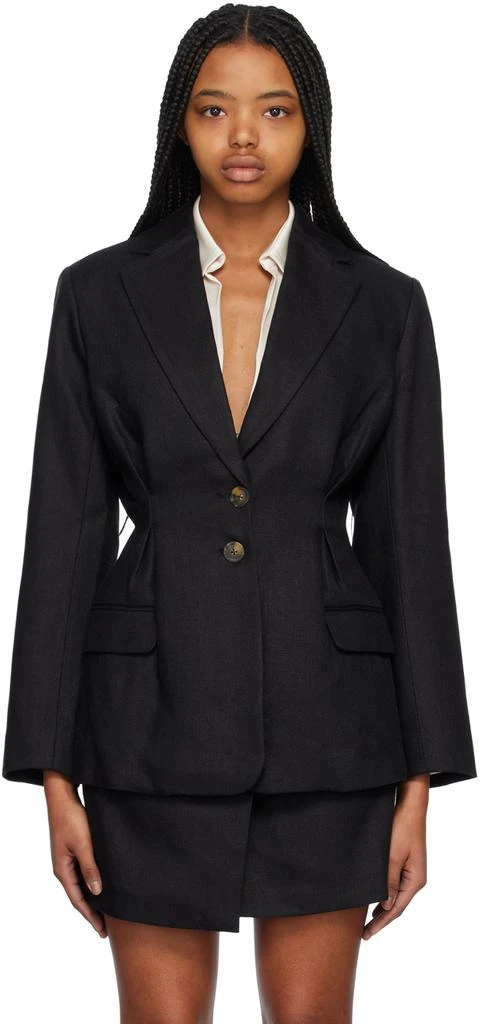 商品ANINE BING|Black Taya Blazer,价格¥2068,第1张图片