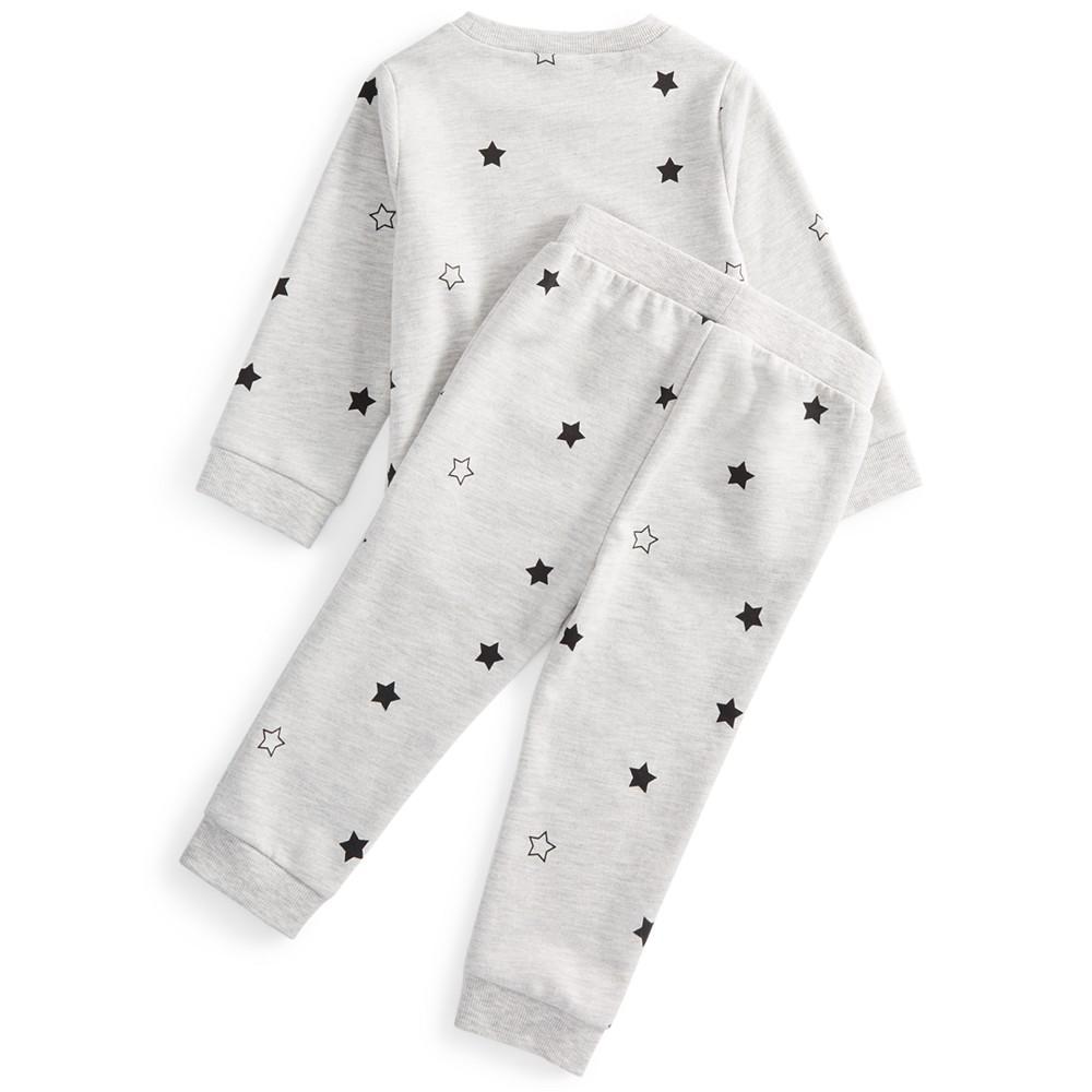 商品First Impressions|Baby Boys 2-Pc. Star-Print Shirt & Pants Set, Created for Macy's,价格¥112,第4张图片详细描述