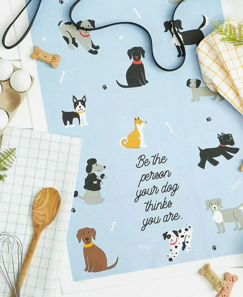 Everyday Pets Kitchen Collection Absorbent Dishtowel Set, 18x28", Dog Person, 3 Count 商品