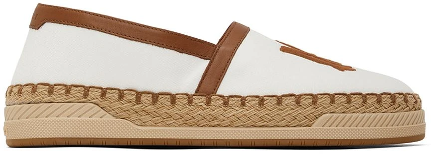 商品AMIRI|White Canvas Espadrilles,价格¥2393,第1张图片