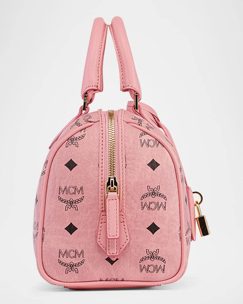 商品MCM|Ella Small Boston Visetos Top-Handle Bag,价格¥6779,第4张图片详细描述
