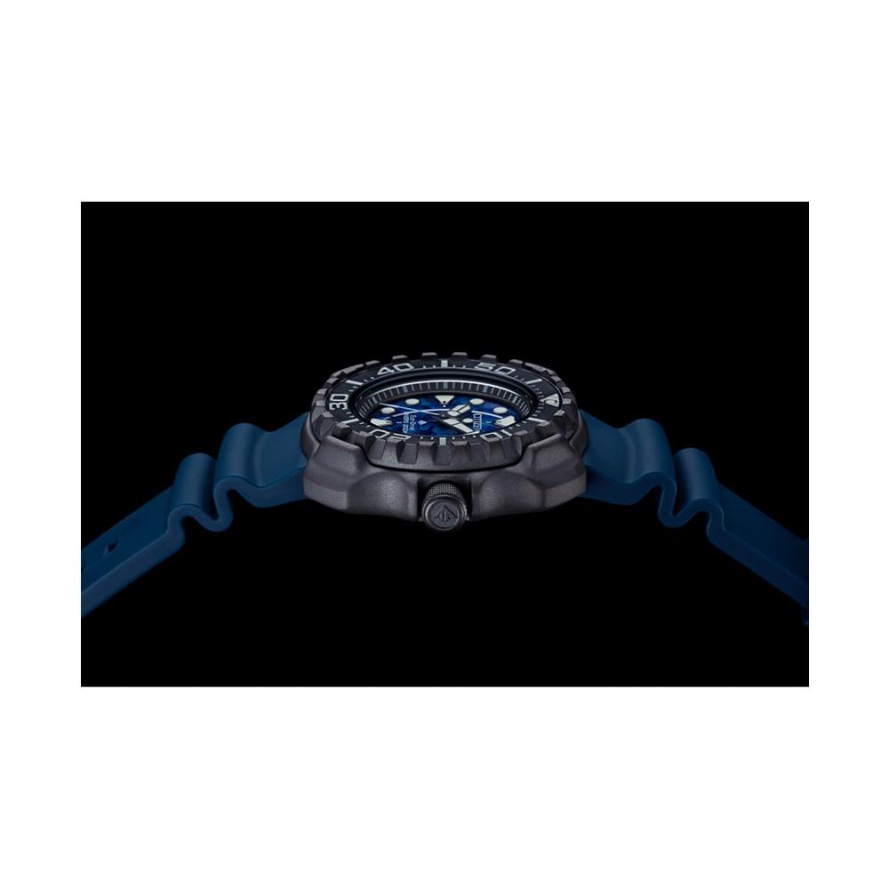 Eco-Drive Men's Promaster Dive Blue Strap Watch, 47mm商品第6张图片规格展示