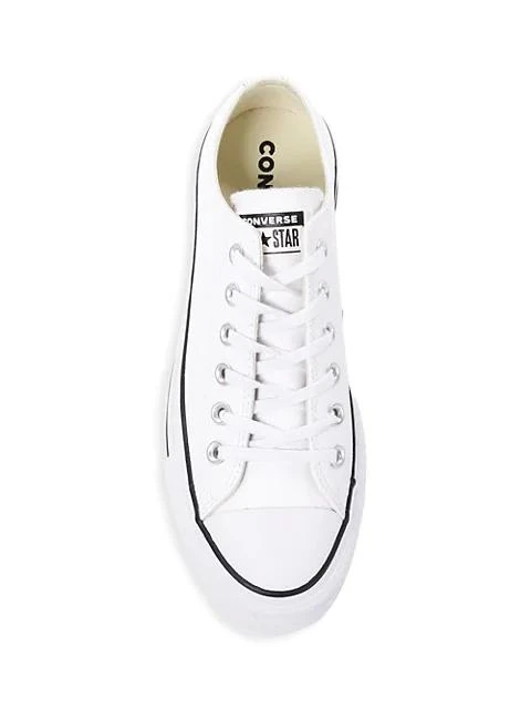 商品Converse|Chuck Taylor All Star Leather Platform Low-Top Sneakers,价格¥528,第5张图片详细描述