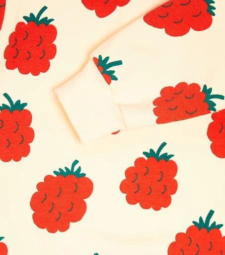 商品Tinycottons|Baby Raspberries cotton playsuit,价格¥382,第3张图片详细描述