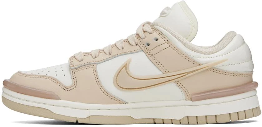 商品NIKE|Beige & Off-White Dunk Low Twist Sneakers,价格¥787,第3张图片详细描述