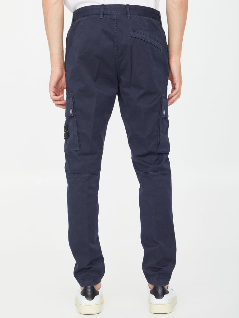 商品Stone Island|Blue cargo trousers,价格¥2815,第6张图片详细描述