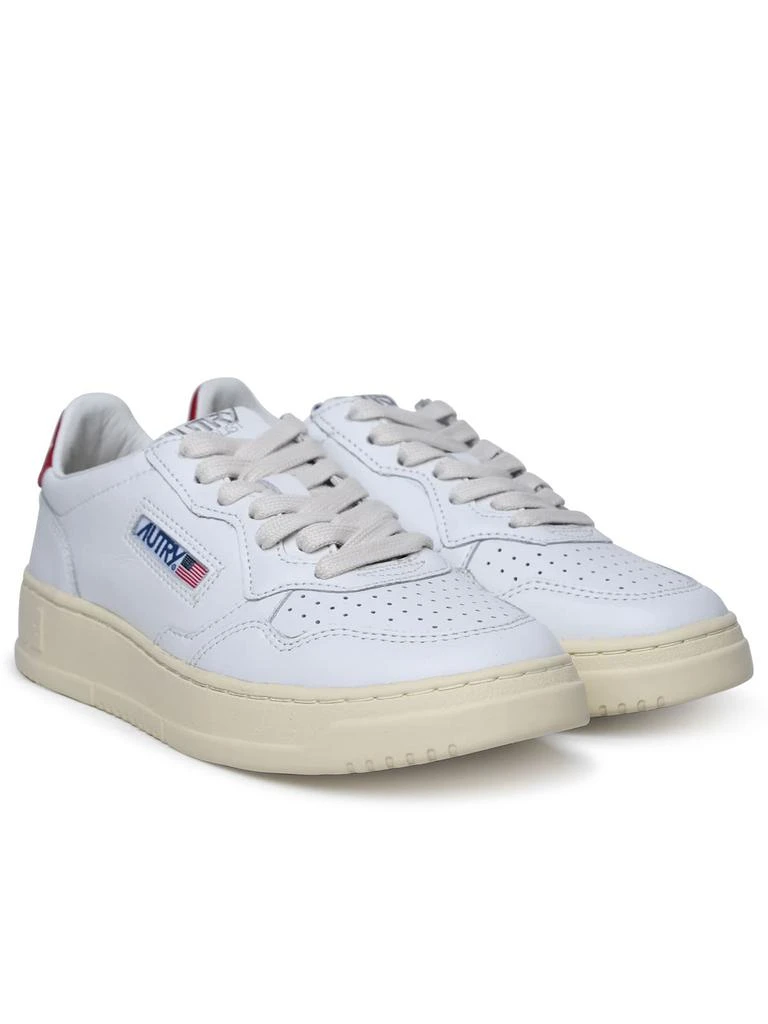 商品Autry|medalist White Leather Sneakers,价格¥1633,第2张图片详细描述