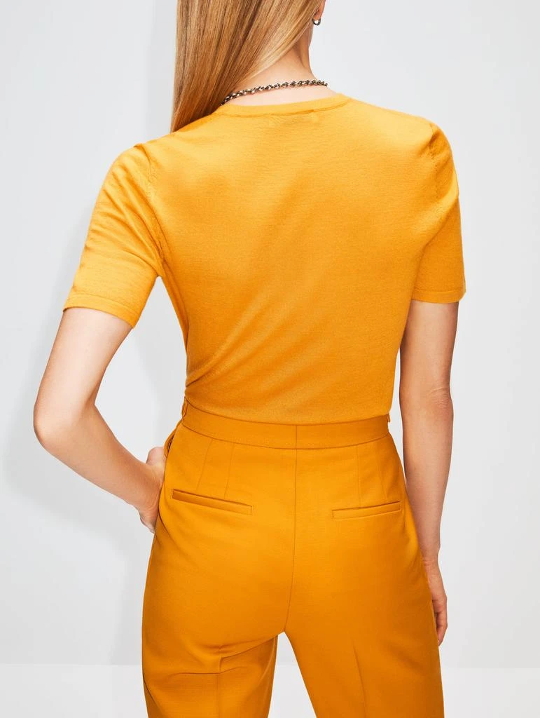 商品Gabriela Hearst|Jane Crew Neck Top,价格¥1511,第4张图片详细描述