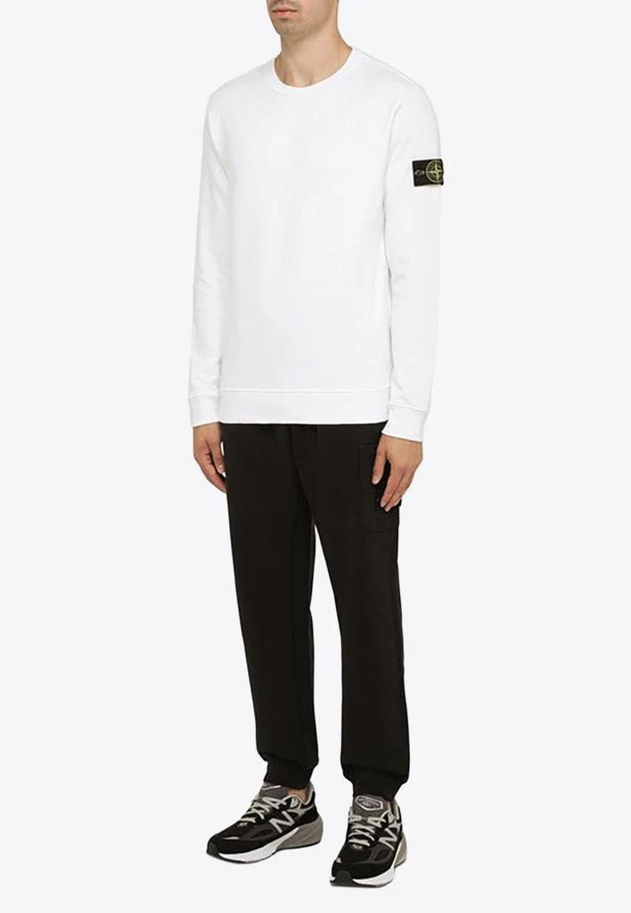 商品Stone Island|Logo-Patch Pullover Sweatshirt,价格¥2834,第2张图片详细描述