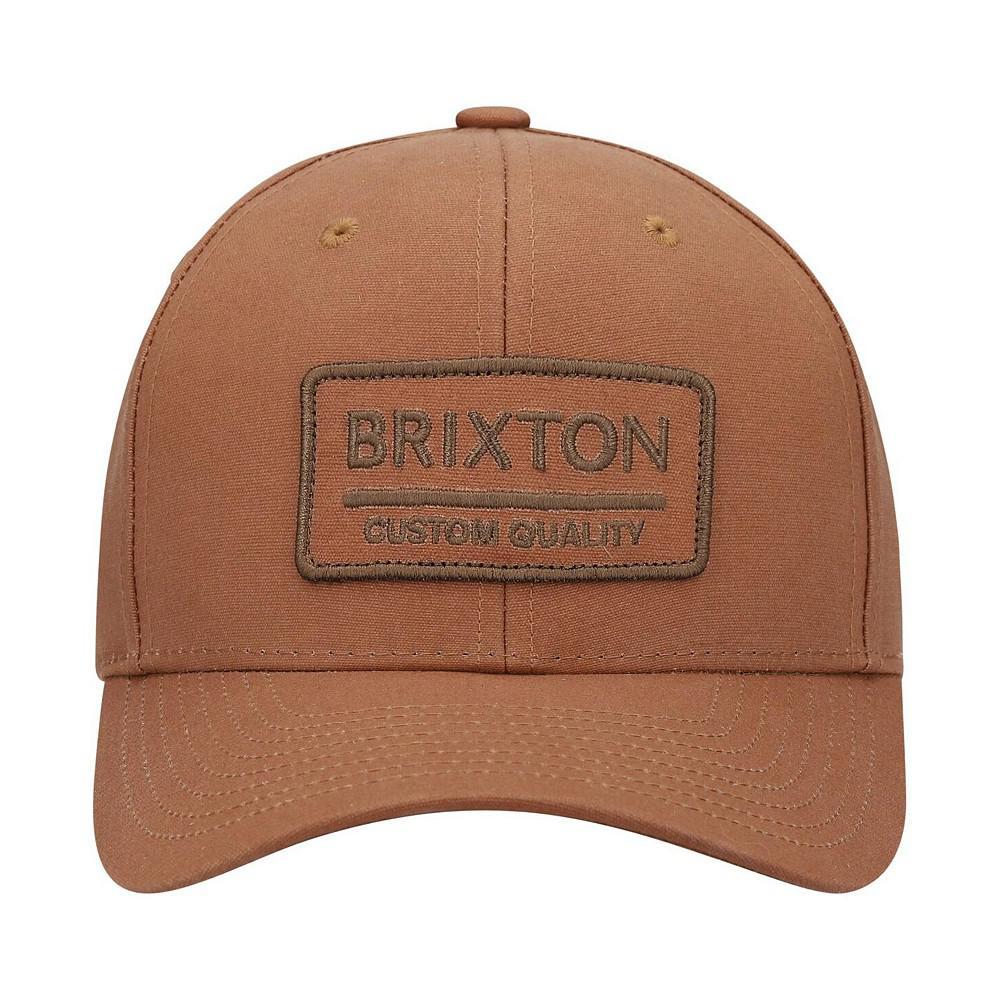 商品Brixton|Men's Brown Palmer Proper Crossover Snapback Hat,价格¥163,第4张图片详细描述