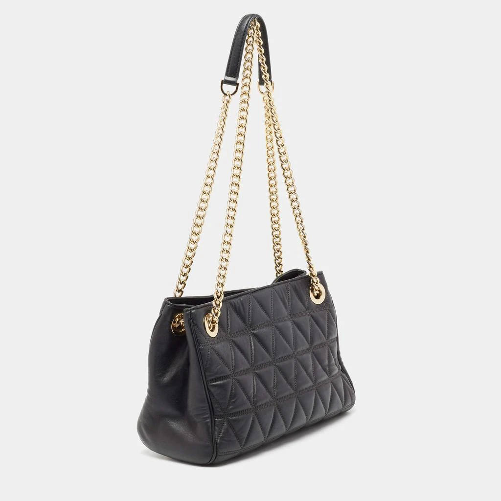 商品[二手商品] Michael Kors|Michael Kors Black Quilted Leather Sloan Shoulder Bag,价格¥1318,第3张图片详细描述