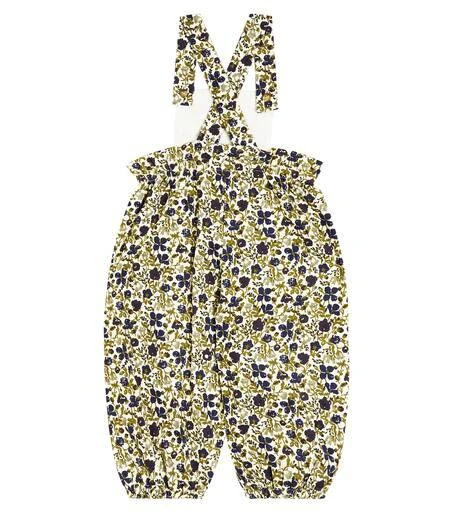商品Bonpoint|Baby Papaye floral cotton overalls,价格¥1368,第2张图片详细描述