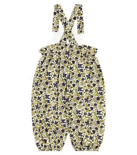 商品Bonpoint|Baby Papaye floral cotton overalls,价格¥1379,第2张图片详细描述