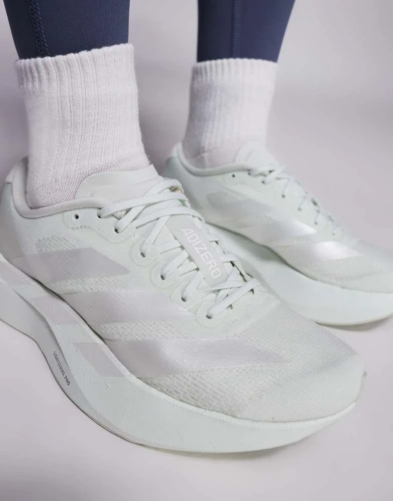 商品Adidas|adidas Running Adizero EVO SL trainers in sage green,价格¥1362,第4张图片详细描述