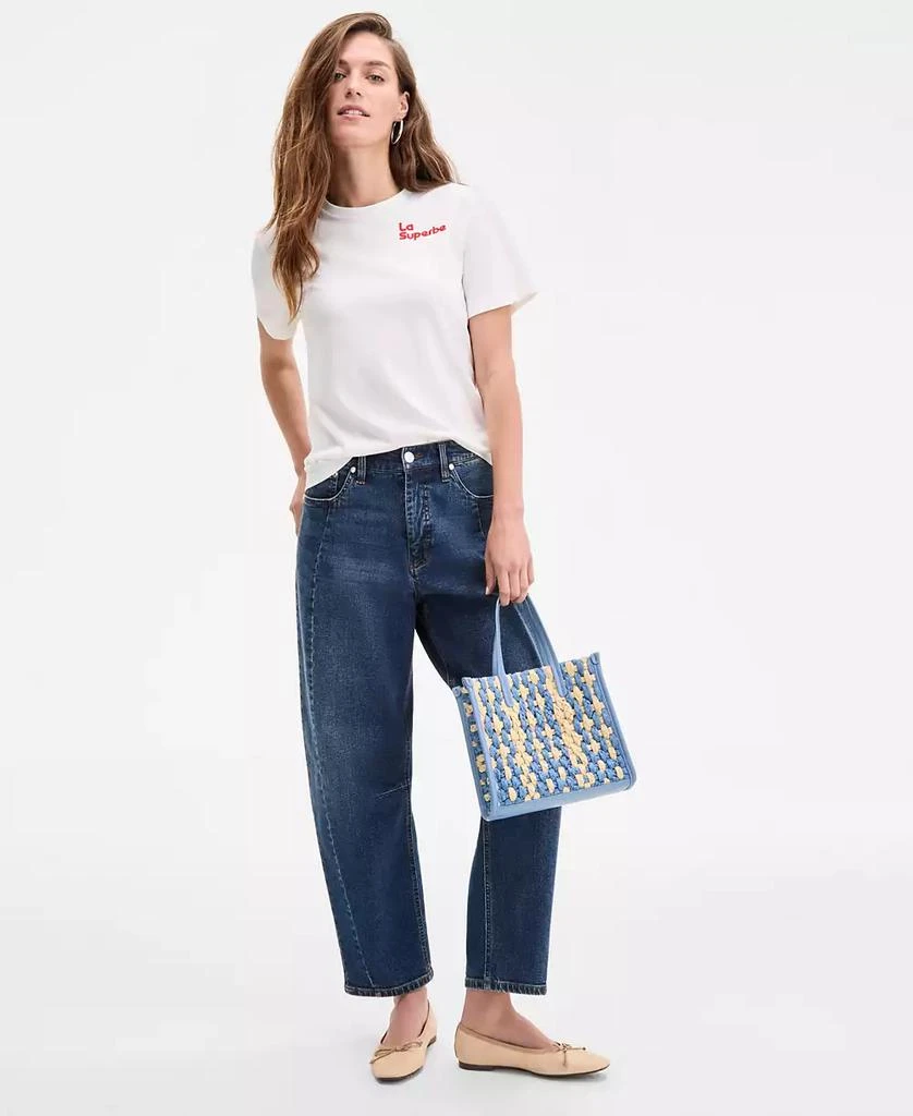 商品On 34th|Women's Superbe Embellished Crewneck Tee, Exclusively at Macy's,价格¥87,第2张图片详细描述