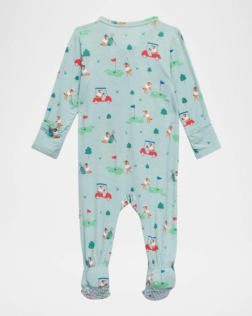 商品Angel Dear|Boy's Golf Club Pups Footie & Swaddle Blanket Set, Size Newborn-9M,价格¥238,第2张图片详细描述