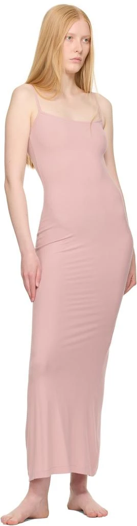 商品SKIMS|Pink Soft Lounge Long Slip Maxi Dress,价格¥948,第4张图片详细描述